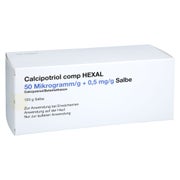 Calcipotriol Comp Hexal 50 µg/g + 0,5 Mg/g Salbe 120 g
