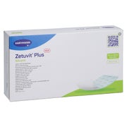 Zetuvit Plus Silicone Steril 10x20 Cm 10 St