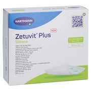 Zetuvit Plus Silicone Steril 12,5x12,5 Cm 10 St