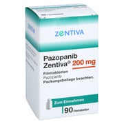 Pazopanib Zentiva 200 Mg Filmtabletten 90 St
