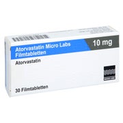 Atorvastatin Micro Labs 10 Mg Filmtabletten 30 St