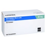 Atorvastatin Micro Labs 40 Mg Filmtabletten 100 St