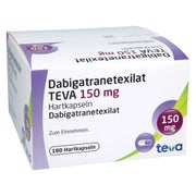 Dabigatranetexilat Teva 150 Mg Hartkapseln 180 St