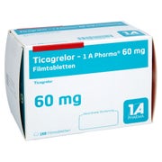 Ticagrelor-1a Pharma 60 Mg Filmtabletten 168 St