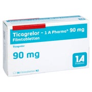 Ticagrelor-1a Pharma 90 Mg Filmtabletten 56 St