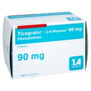 Ticagrelor-1a Pharma 90 Mg Filmtabletten 100 St
