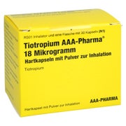 Tiotropium Aaa-pharma 18µg Hkp.m.plv.z.inh+inhaler 30 St