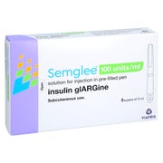 Semglee 100 E/ml Injektionslösung I.e.fertigpen 5X3 ml