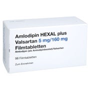 Amlodipin Hexal Plus Valsartan 5mg/160mg Filmtab. 98 St