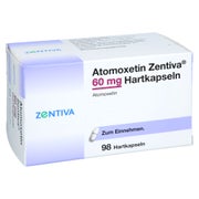 Atomoxetin Zentiva 60 Mg Hartkapseln 98 St