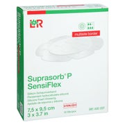 Suprasorb P Sensiflex Multisite Border 7,5x9,5cm 10 St