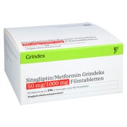 Sitagliptin/metformin Grindeks 50 Mg/1000 Mg Fta 196 St