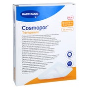 Cosmopor Transparent Folienverband 10x12 Cm Steril 25 St