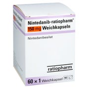 Nintedanib-ratiopharm 150 Mg Weichkapseln 60 St
