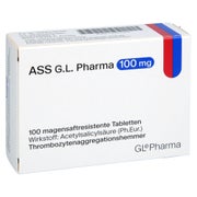 Ass G.l. Pharma 100 Mg Magensaftres.tabletten 100 St