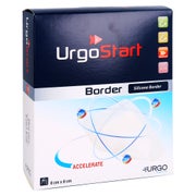 Urgostart Border 8x8 Cm Schaumstoffwundverband 10 St