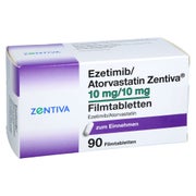 Ezetimib/atorvastatin Zentiva 10 Mg/10 Mg Filmtab. 90 St