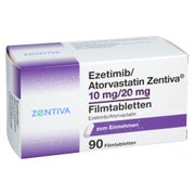 Ezetimib/atorvastatin Zentiva 10 Mg/20 Mg Filmtab. 90 St