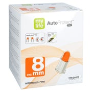 Mylife Autoprotect Pro Sich.-pen-nadeln 8mm 29 G 100 St