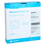 Biatain Silicone Lite Schaumverband 5x5 Cm 5 St