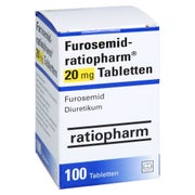 Furosemid-ratiopharm 20 Mg Tabletten Dose 100 St