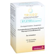 Trixeo Aerosphere 5/7,2/160µg Druckgasinh.120ed 1 St