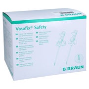 Vasofix Safety Kanüle 22 G 0,9x25 Mm Blau 50 St