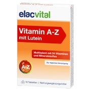 Elacvital Vitamin A-z Mit Lutein Filmtabletten 10 St