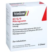 Trimbow 87 µg/5 µg/9 µg 120 Hub Druckgasinhalation 2 St
