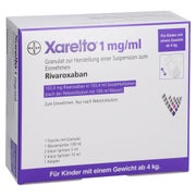 Xarelto 1 Mg/ml 103,4mg Gran.susp.-herst.ab 4kg 1 Fl