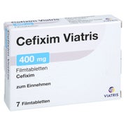 Cefixim Viatris 400 Mg Filmtabletten 7 St