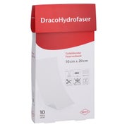 Produktabbildung: Dracohydrofaser 10x20 Cm Gelbildender Faserverband 10 St