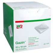 Gazin Mullkomp.10x10 Cm Steril 12fach Groß 20X5 St