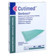 Cutimed Sorbact Saugkompressen 10x10 Cm 5 St