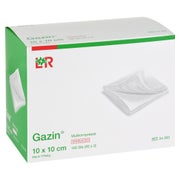 Gazin Mullkomp.10x10 Cm Steril 8fach 50X2 St