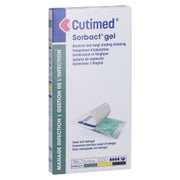 Cutimed Sorbact Gel Kompressen 7,5x15 Cm 10 St