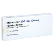 Malarone 250 Mg/100 Mg Filmtabletten 12 St