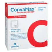 Convamax Superabsorber Nicht Adhäsiv 10x10 Cm 10 St