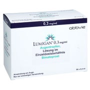Lumigan 0,3 Mg/ml Augentropfen Im Einzeldosisbeh. 90X0,4 ml
