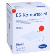 Es-kompressen Steril 5x5 Cm 8fach 25X2 St