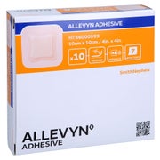 Allevyn Adhesive 10x10 Cm Haftende Wundauflage 10 St