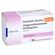 Duloxetin Zentiva 30 Mg Magensaftres.hartkapseln 98 St