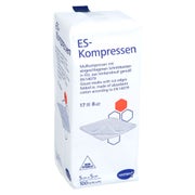 Es-kompressen Unsteril 5x5 Cm 8fach 100 St