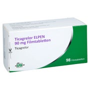 Ticagrelor Elpen 90 Mg Filmtabletten 98 St