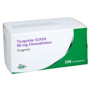 Ticagrelor Elpen 90 Mg Filmtabletten 168 St