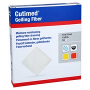 Cutimed Gelling Fiber Kom.10x10 Cm Hydrofaserverb. 10 St