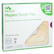 Mepilex Border Flex Schaumverb.haft.12,5x12,5 Cm 10 St