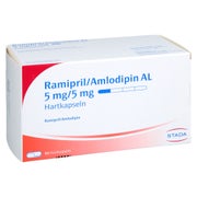 Ramipril/amlodipin Al 5mg/5mg Hartkapseln Stada 90 St