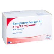 Ramipril/amlodipin Al 5mg/10mg Hartkapseln Stada 100 St