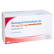Ramipril/amlodipin Al 10mg/10mg Hartkapseln Stada 90 St